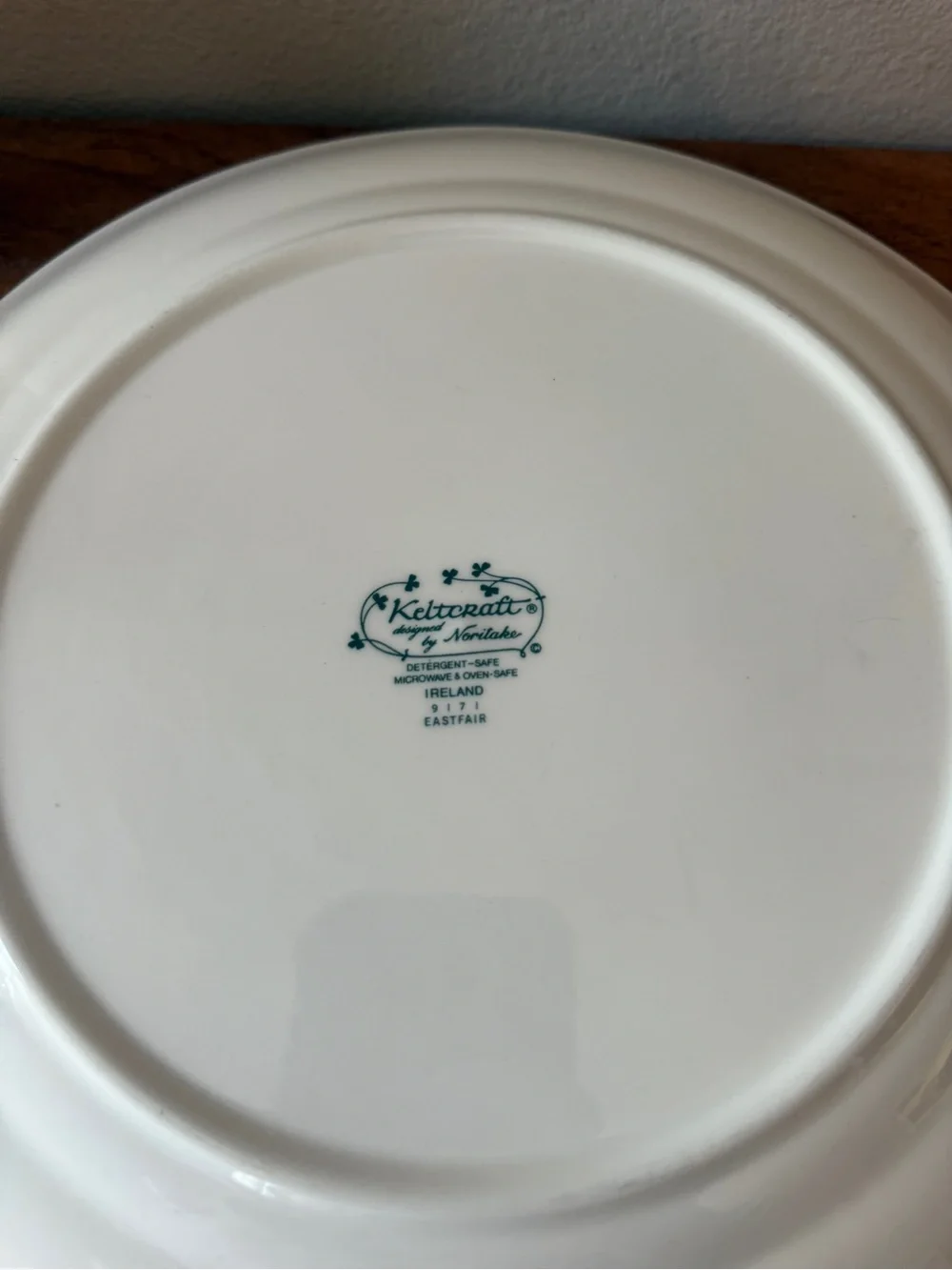 Keltcraft made in Ireland porcelain dinner